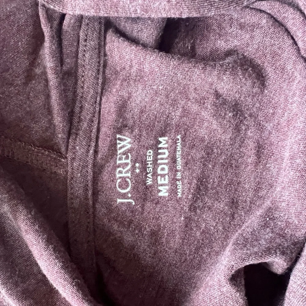 J. Crew Washed Plum Hoodie​